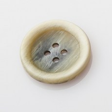 HR大鈕扣 Pound 霧面鈕扣 25mm, 卡其棕色, 12個