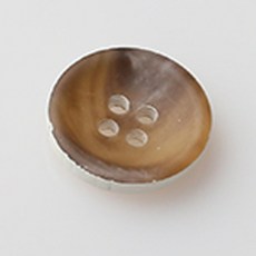 HR大鈕扣 Justin 鈕扣 15mm, 米色, 12入