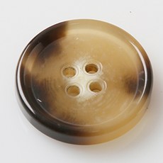 HR大鈕扣 Voice 亮面鈕扣 23mm, 米色, 12個