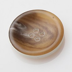 HR大鈕扣 Justin 鈕扣 25mm, 米色, 12個