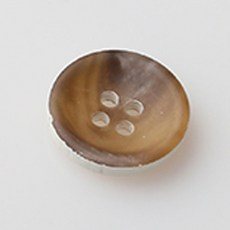 HR大鈕扣 Justin 鈕扣 18mm, 米色, 12個