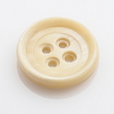 HR大鈕扣 Tour 鈕扣 23mm, 太陽米色, 12個