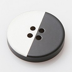 HR大鈕扣 幸運鈕扣 直徑 25mm, 混合顏色, 12個