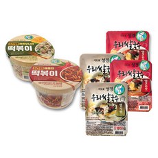 지도표성경 쌀국수와 떡볶이 세트, 1세트, 368g