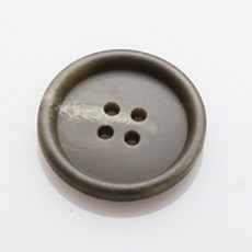 HR大鈕扣 Walking霧面鈕扣 25mm, 卡其色, 8個