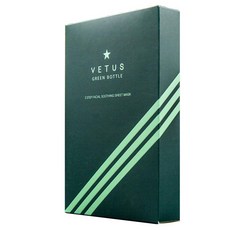 VETUS Green Bottle 兩步驟男用面膜 5枚, 1個