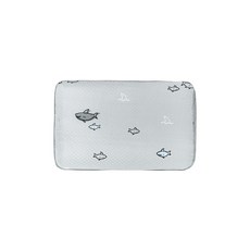 baby muffin 印花涼感枕頭, Gray ocean