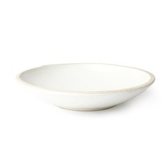 陶瓷義大利麵盤, 白色的, 1個