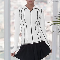 Soleil 女子靠墊纖細的拉鍊防護罩