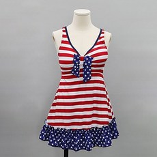 정스토어 임산부용 마린스트라이프 큐티 원피스수영복