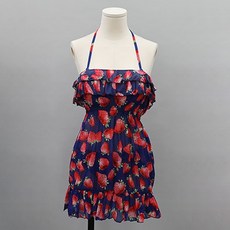 정스토어 임산부용 스트로베리 원피스커버업 비키니 세트