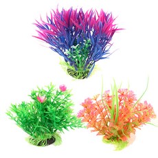 오션 컬러61 종합 수초 조화 3p, 혼합 색상, 1세트