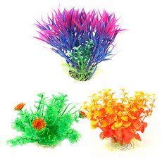 오션 컬러46 종합 수초 조화 3p, 혼합 색상, 1세트