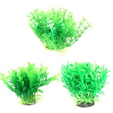 오션 그린14 종합 수초 조화 3p, 혼합 색상, 1세트