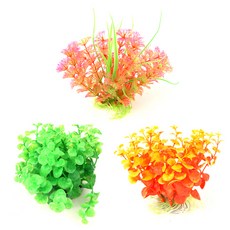 오션 컬러36 종합 수초 조화 3p, 혼합 색상, 1세트