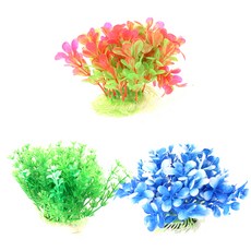 오션 컬러18 종합 수초 조화 3p, 혼합 색상, 1세트