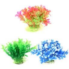 오션 컬러23 종합 수초 조화 3p, 혼합 색상, 1세트