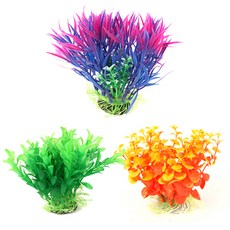 오션 컬러44 종합 수초 조화 3p, 혼합 색상, 1세트