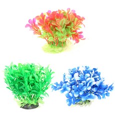 오션 컬러19 종합 수초 조화 3p, 혼합 색상, 1세트