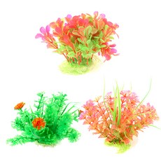 오션 컬러68 종합 수초 조화 3p, 혼합 색상, 1세트