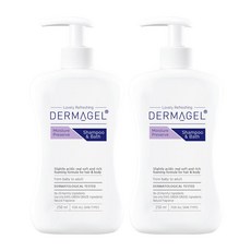 더마겔 모이스처 프리저브 샴푸&바스, 250ml, 2개
