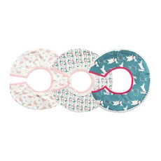 하라로이 애니멀프렌즈 여아 턱받이 3종세트, 혼합 색상, 1매