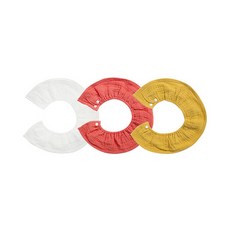 Hararoi Daily Baby圍兜 3入, 混色