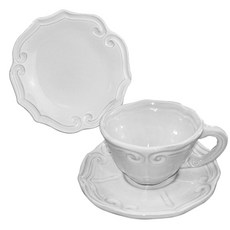 VBC CACA Incanto Petit 茶具巴洛克, 白色的, 1套