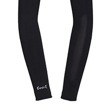 Gear X 女用涼感袖套 高級款 局部網眼, 黑色, 1個