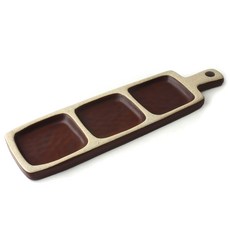 무경도자기 양면 나눔도마접시 중, 와인, 1개