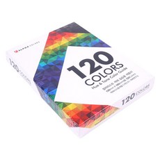 알파 색채 컬러가이드 120색 대 130 x 180mm, 1개