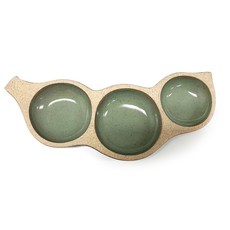 Mukyung 3碗瓷豌豆, 綠色, 1個