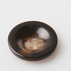 HR大鈕扣 Marion 鈕扣 23mm, 棕色, 12個