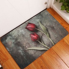 노랜드 Vintage flower Style 다용도 발매트, 11, 1개