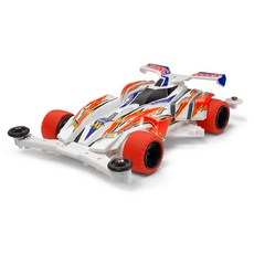 타미야 Rising Trigger White Special Super XX Chassis 미니카 19619, 혼합 색상, 1개