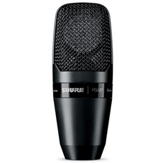 SHURE 舒爾 用於人聲錄音的黑色有線麥克風, PGA27