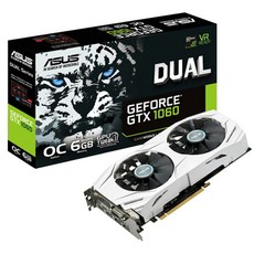 에이수스 DUAL 지포스 GTX1060 O6G D5 6GB 그래픽카드