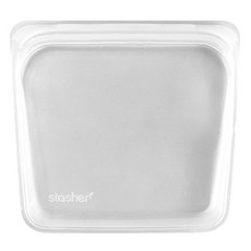 스타셔 샌드위치 지퍼백 클리어 투명 19 x 18 cm, FREE(one size), 1개