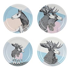 ary Tray In Love 杯墊 4p 套組, 混色