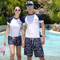 VENDIS 拼色短袖T恤