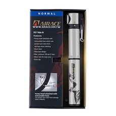 AIRACE Fit Tele R 迷你自行車打氣筒, AP-87, 1個