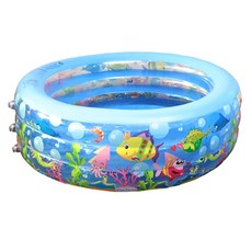 兒童充氣泳池, 藍色