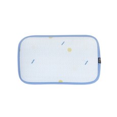 엘츠 영유아용 에어메쉬 베개, 블루도트, 1개