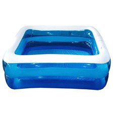 世界流通方形泳池, 藍色