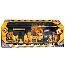 MOTOR MAX 建築工地玩 20p 玩具套組, 單色