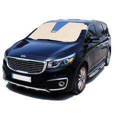 지티글로벌 다이아코트 샤이닝 햇빛가리개 RV, 베이지, 1개