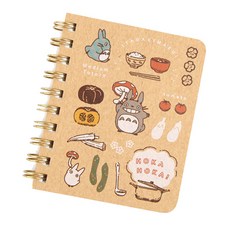 아오이마켓 이웃집토토로 미니 스프링 수첩, 혼합 색상, 1개