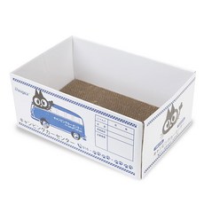 딩동펫 고양이 박스 스크래쳐 평판형, 캠핑카, 1개