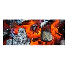 Sweet Living 烈焰照片廚房地墊, 07, 1個