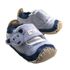 JOY MULTI 熊寶寶 woof woof stitch 步行鞋